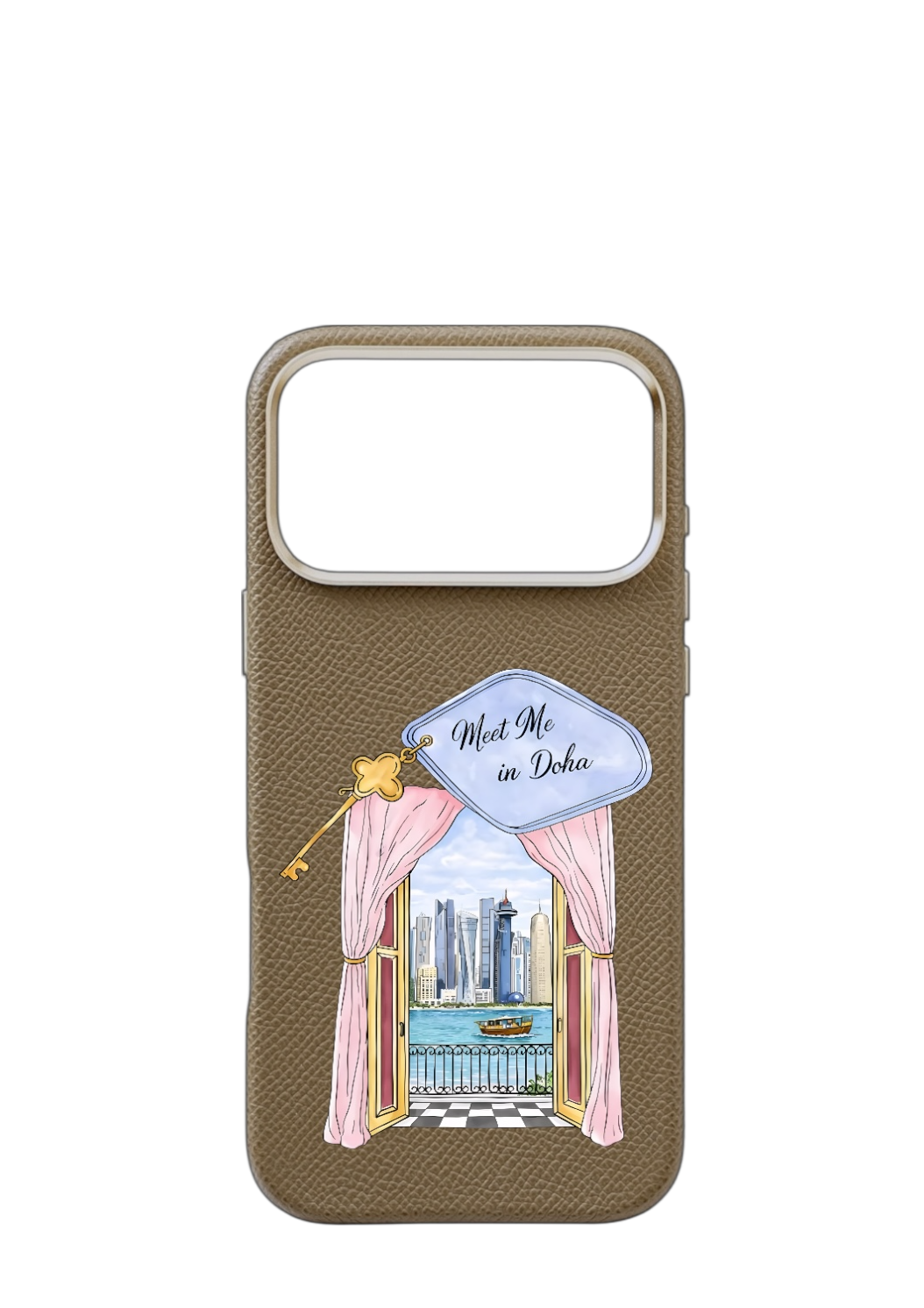 Etoupe Epsom Strapless - Meet Me in Doha