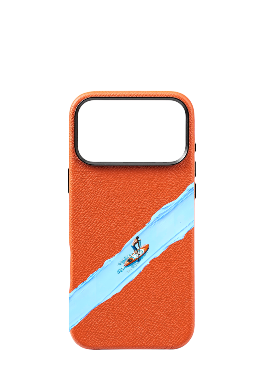 Orange Epsom Strapless- SUP