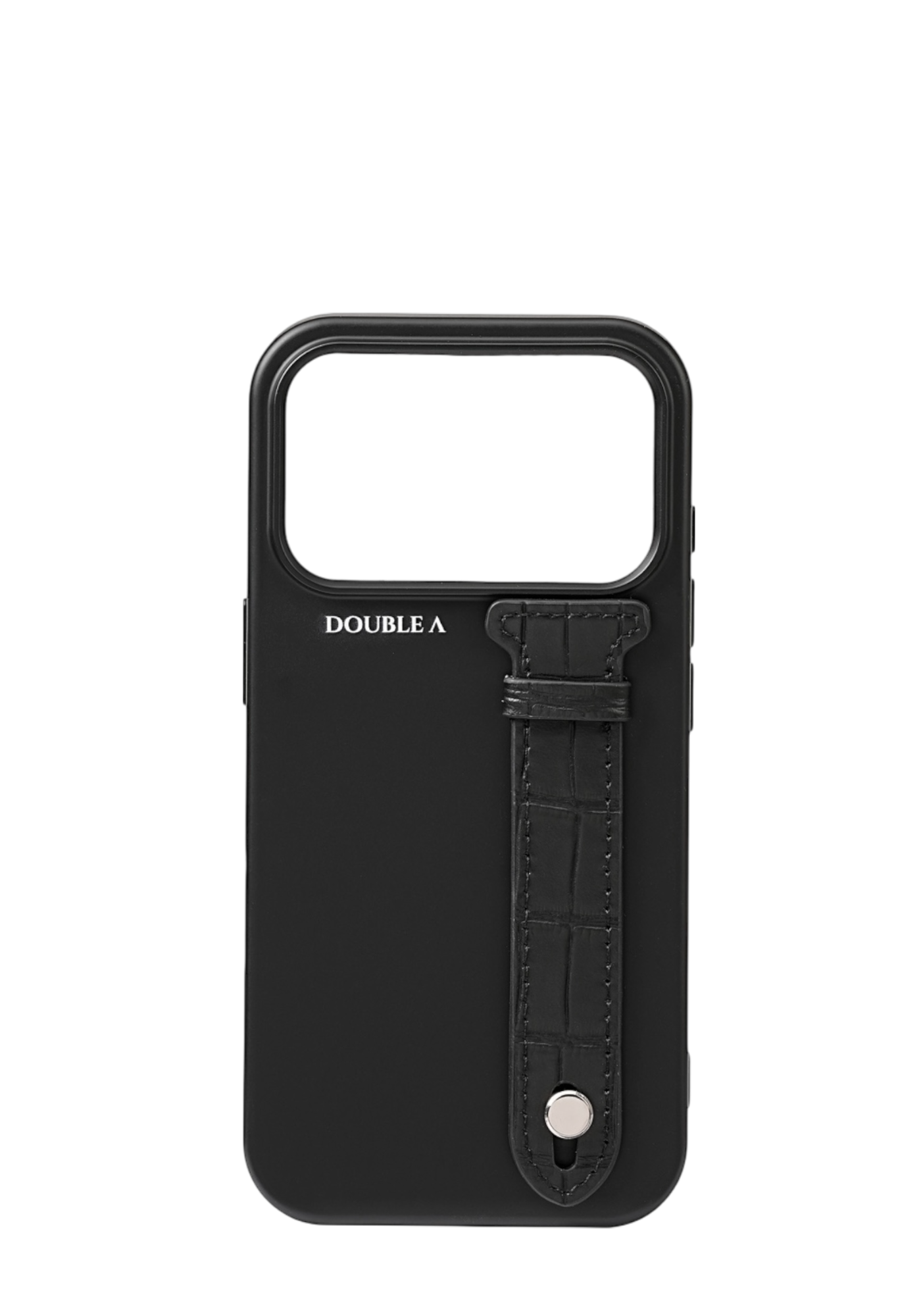 17 Black Printable Silicone With Crocodile Strap Case