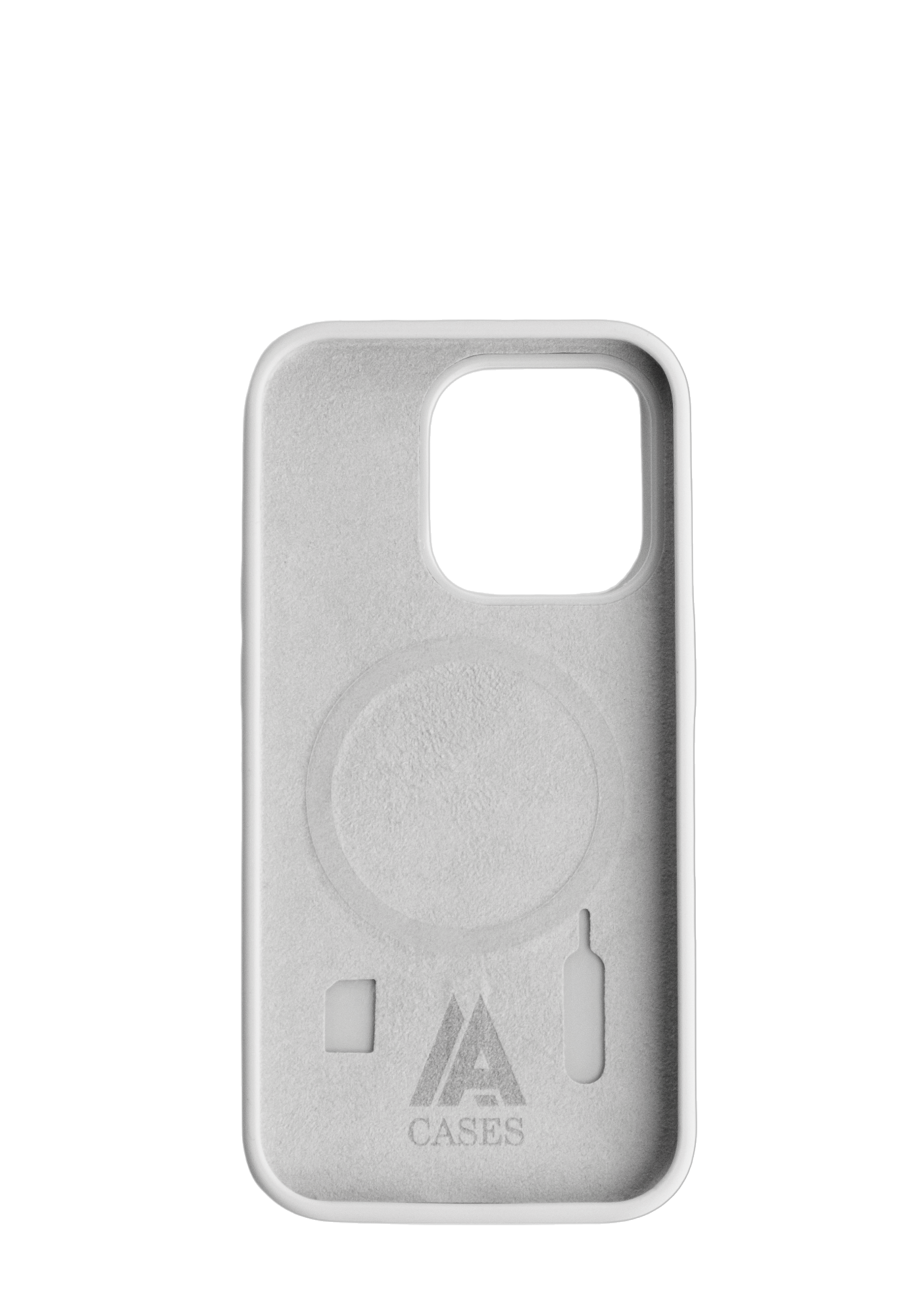 Gray Silicone With Strap Case