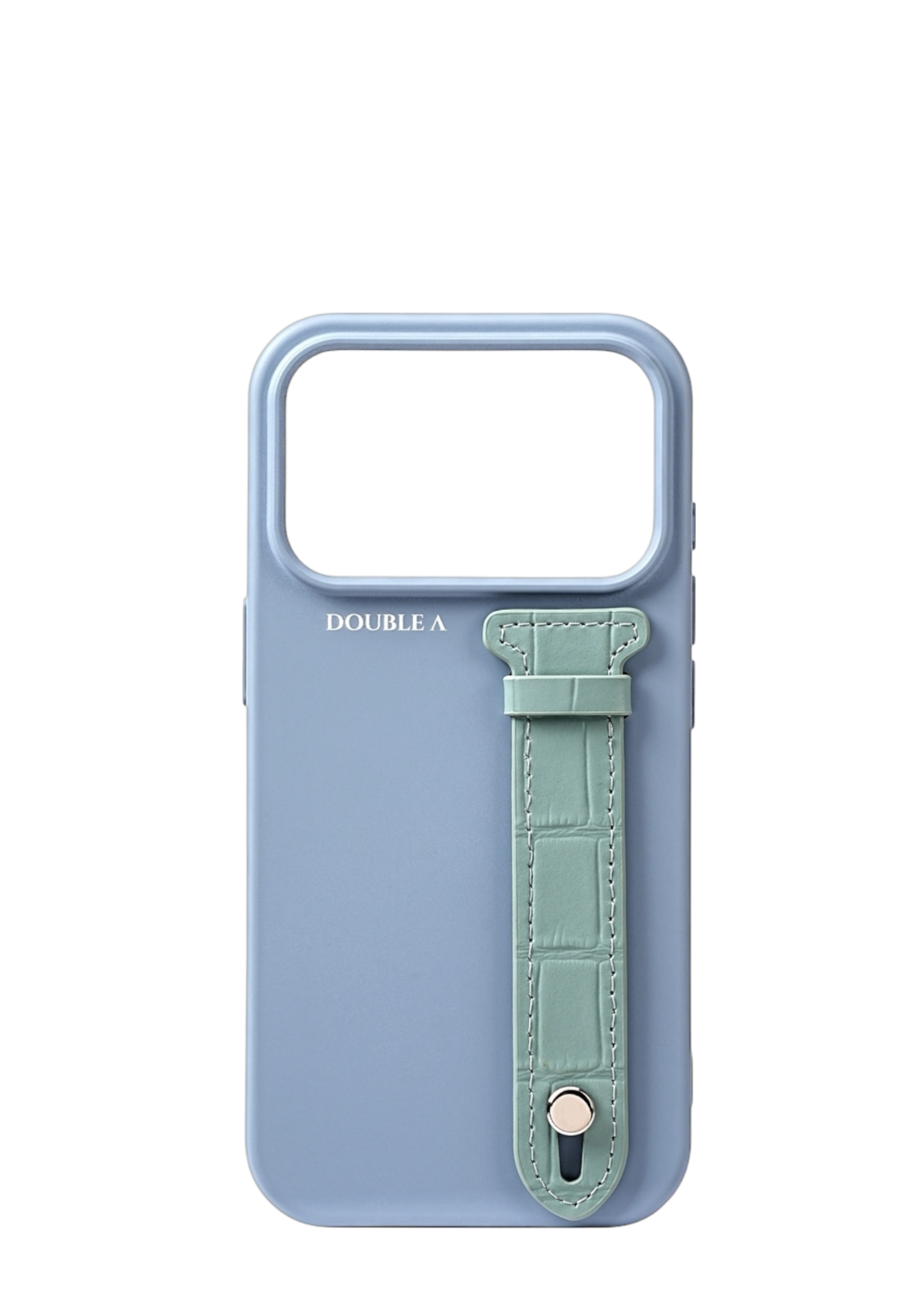 17 Sky Blue Printable Silicone With Strap Case