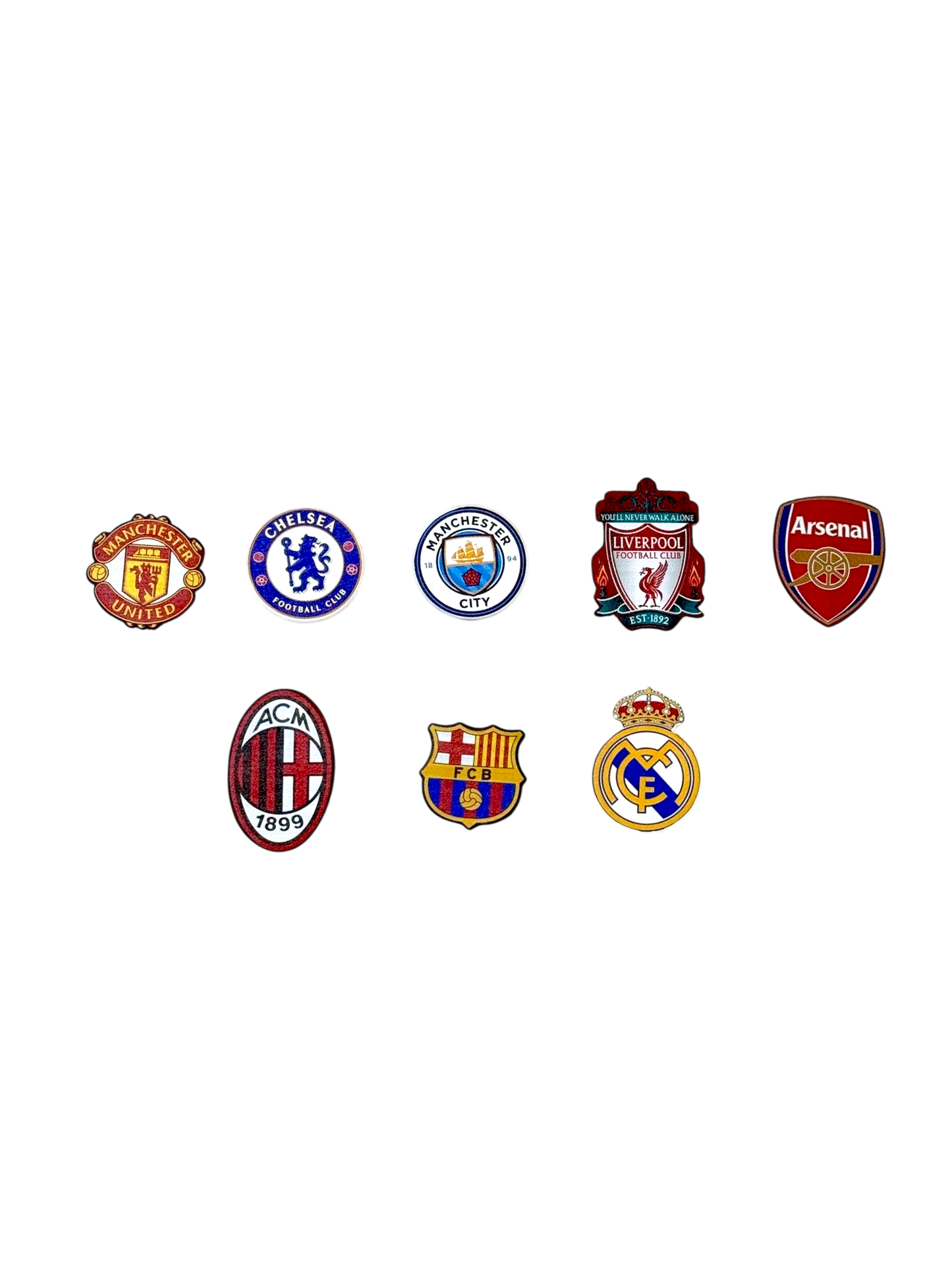 Europe Clubs Leather Sticker