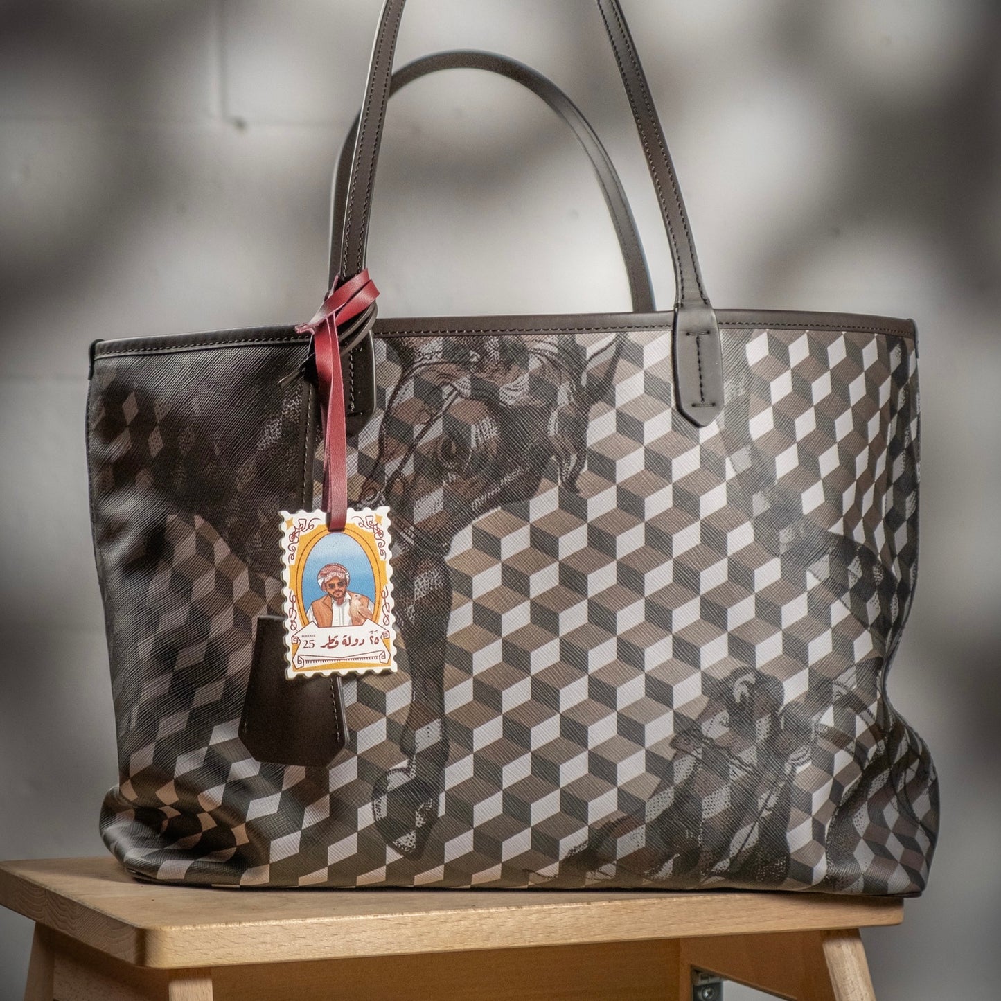 Sheikh Joaan Leather Charm