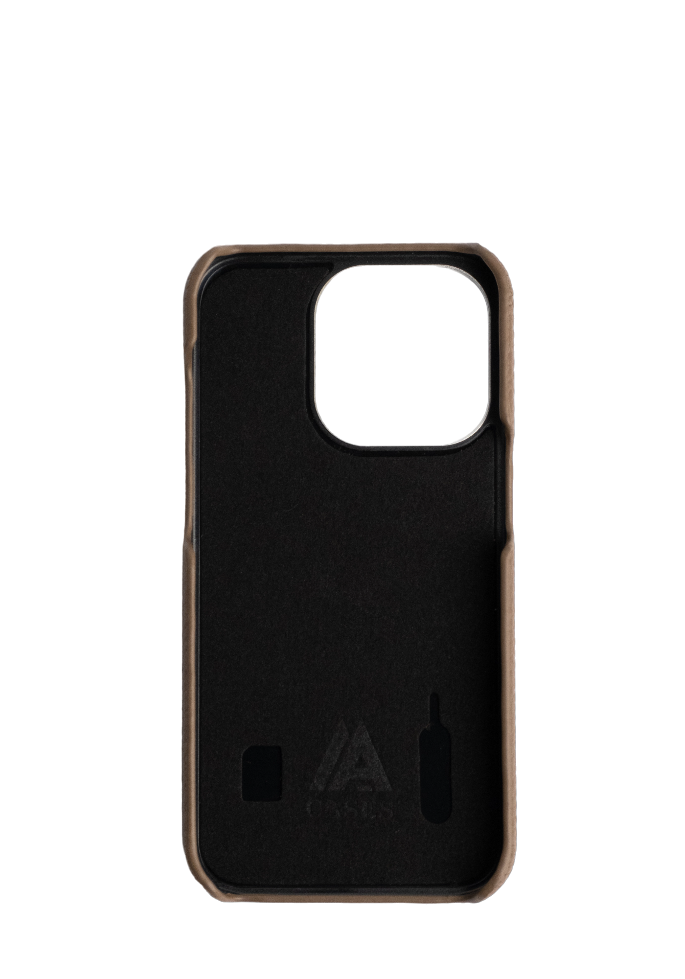 Etoupe Togo leather Strapless Case