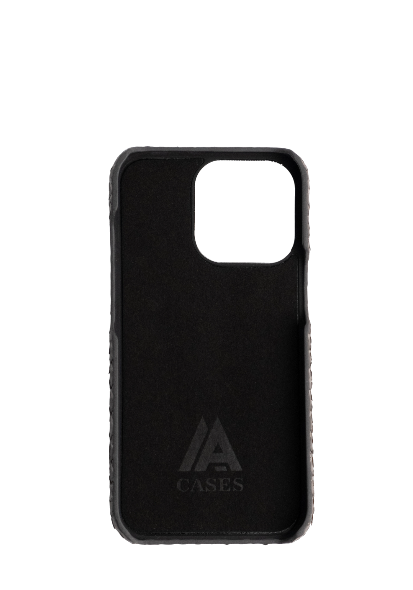 Dark Gray Python Strap Case