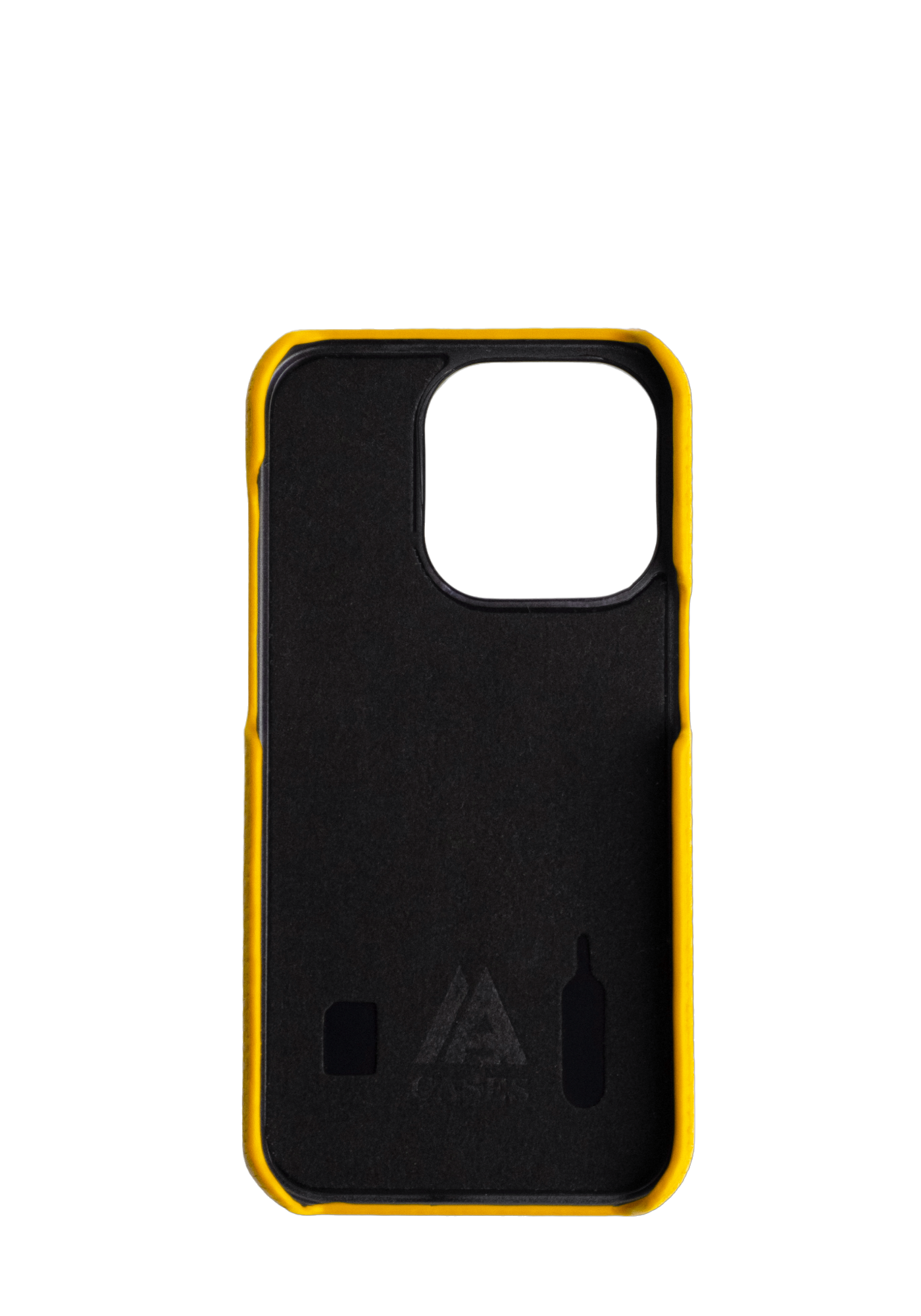 Yellow Togo leather Strapless Case