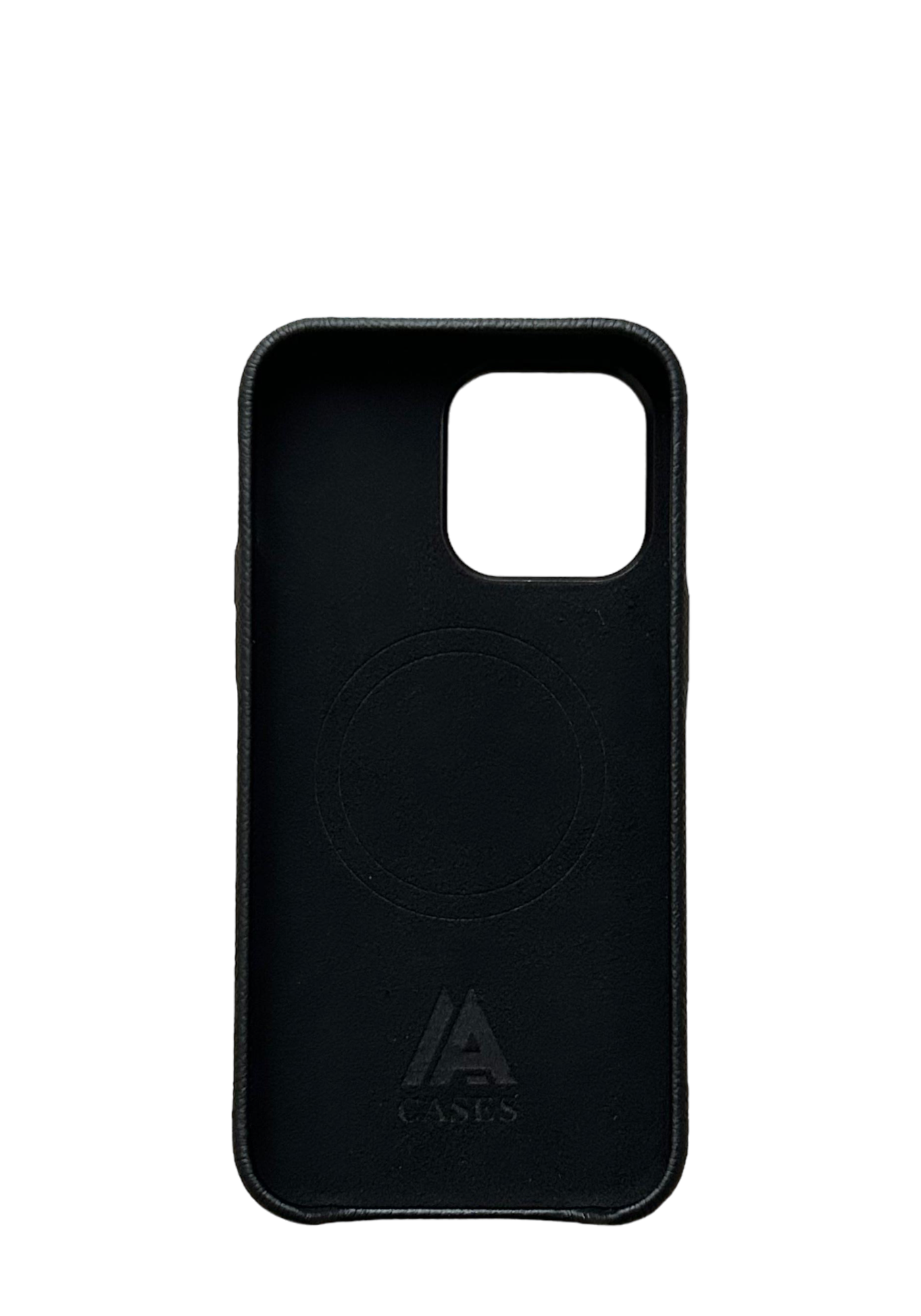 Black Epsom Leather Strapless Case