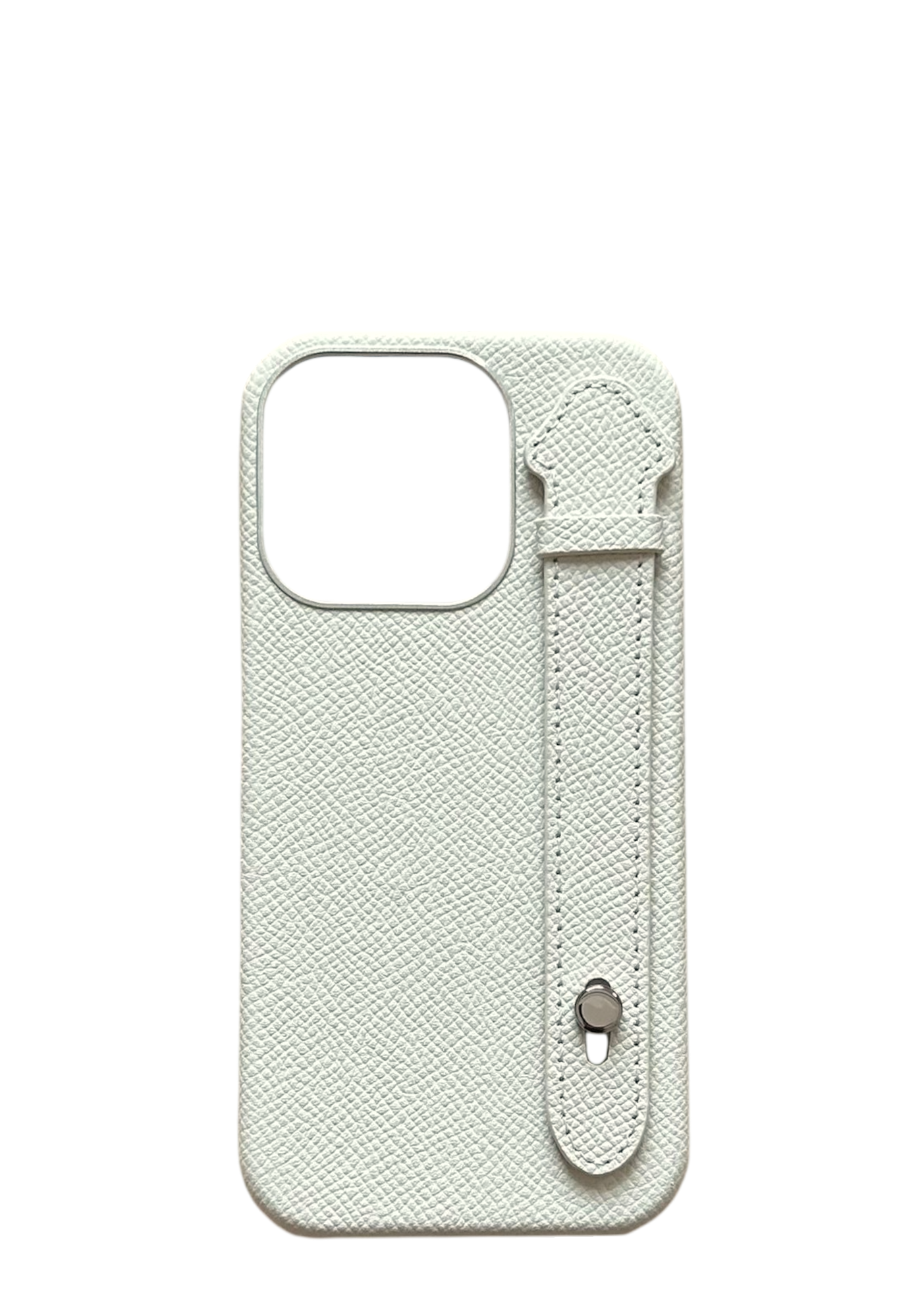 Creamy Epsom Leather Strap Case