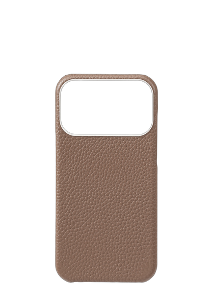 Etoupe Togo leather Strapless Case