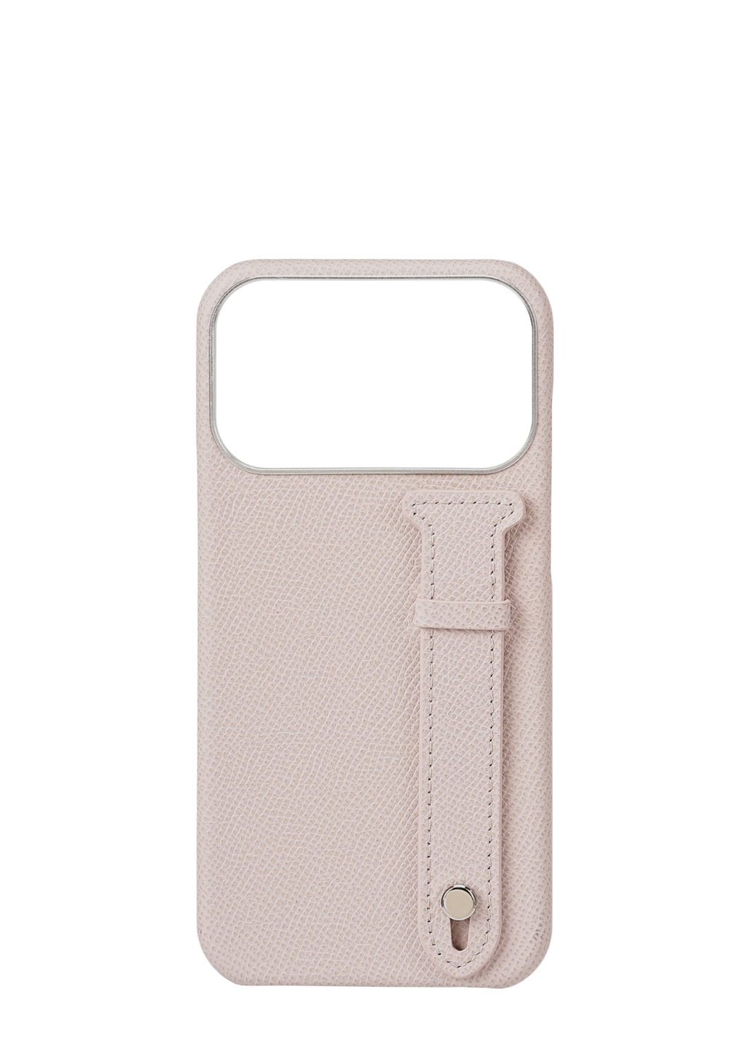 Pink Nude Epsom Leather Strap Case