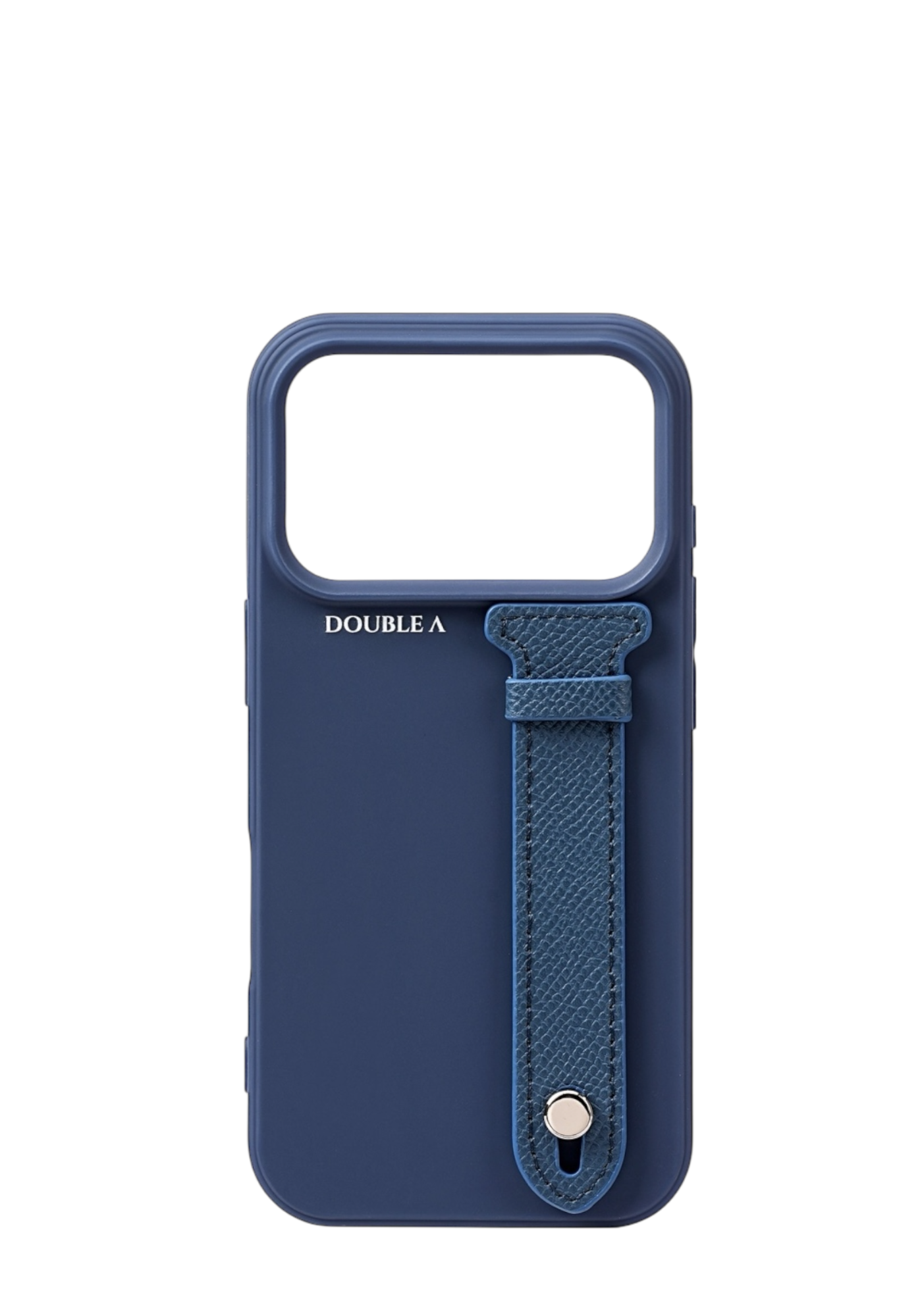17 Navy Printable Silicone With Strap Case