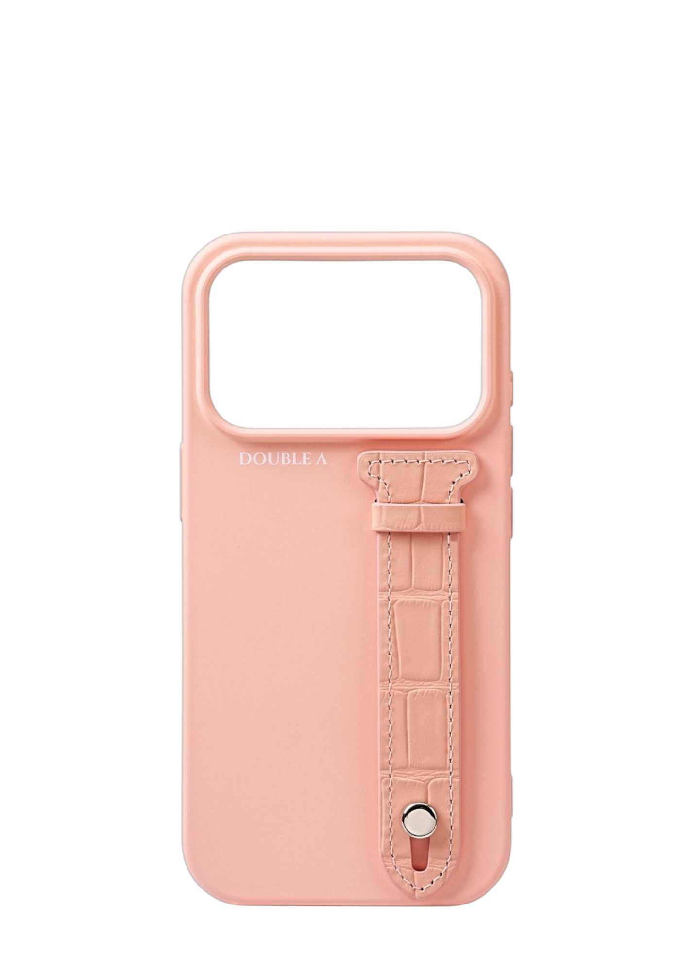 17 Pink” Printable Silicone With Crocodile Strap Case