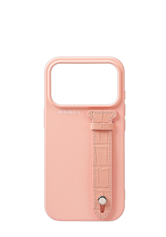 17 Pink” Printable Silicone With Strap Case