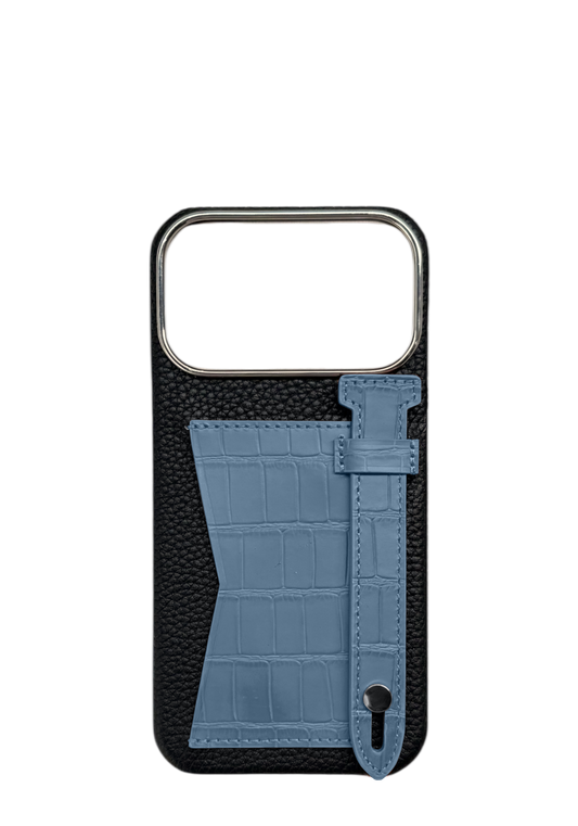 Navy Strap And Pocket Case