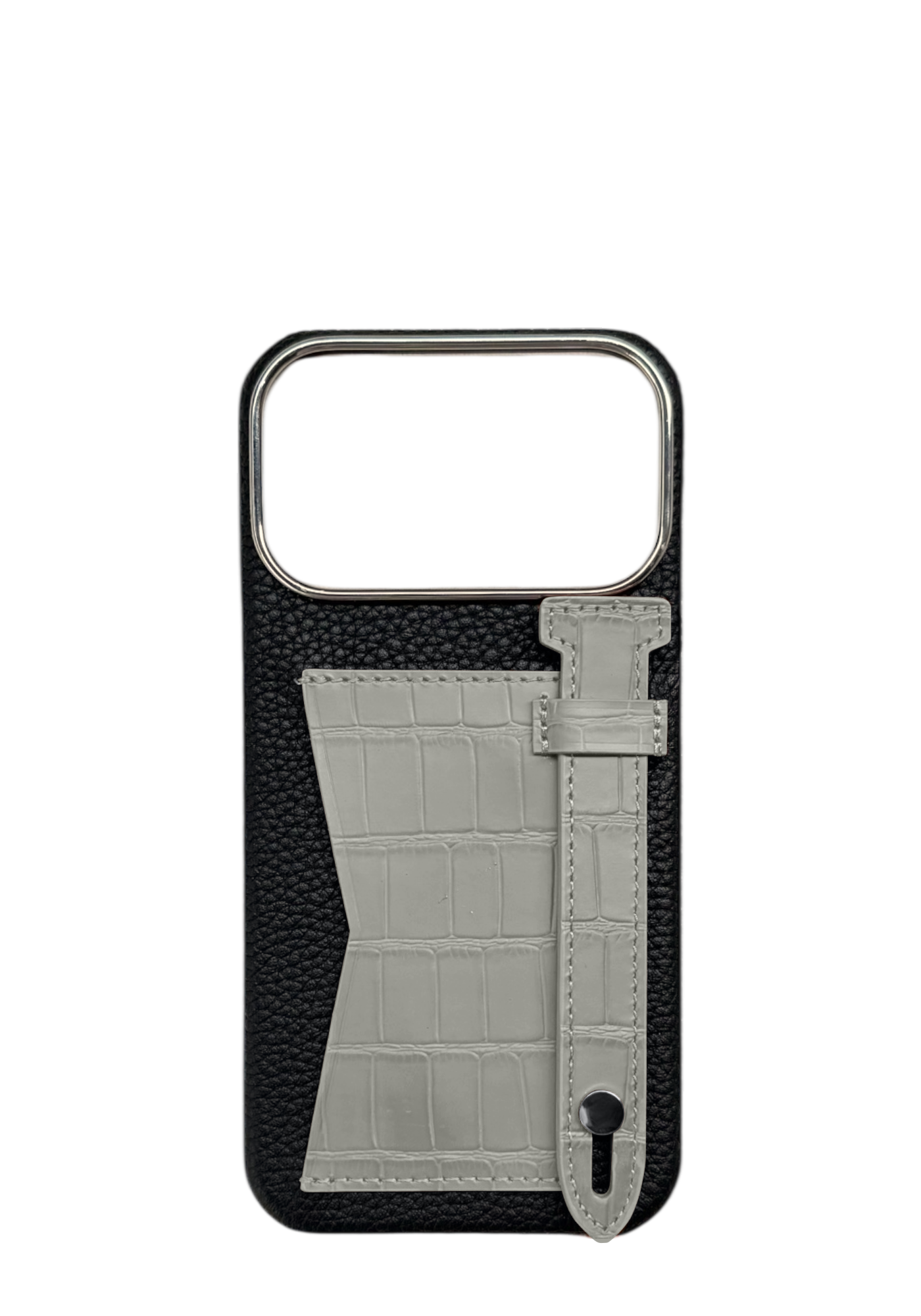 Gray Strap And Pocket Case