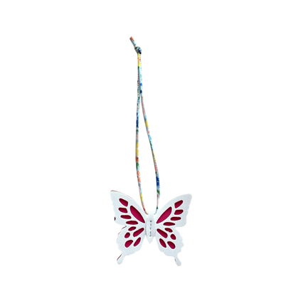 Butterfly Leather Charm