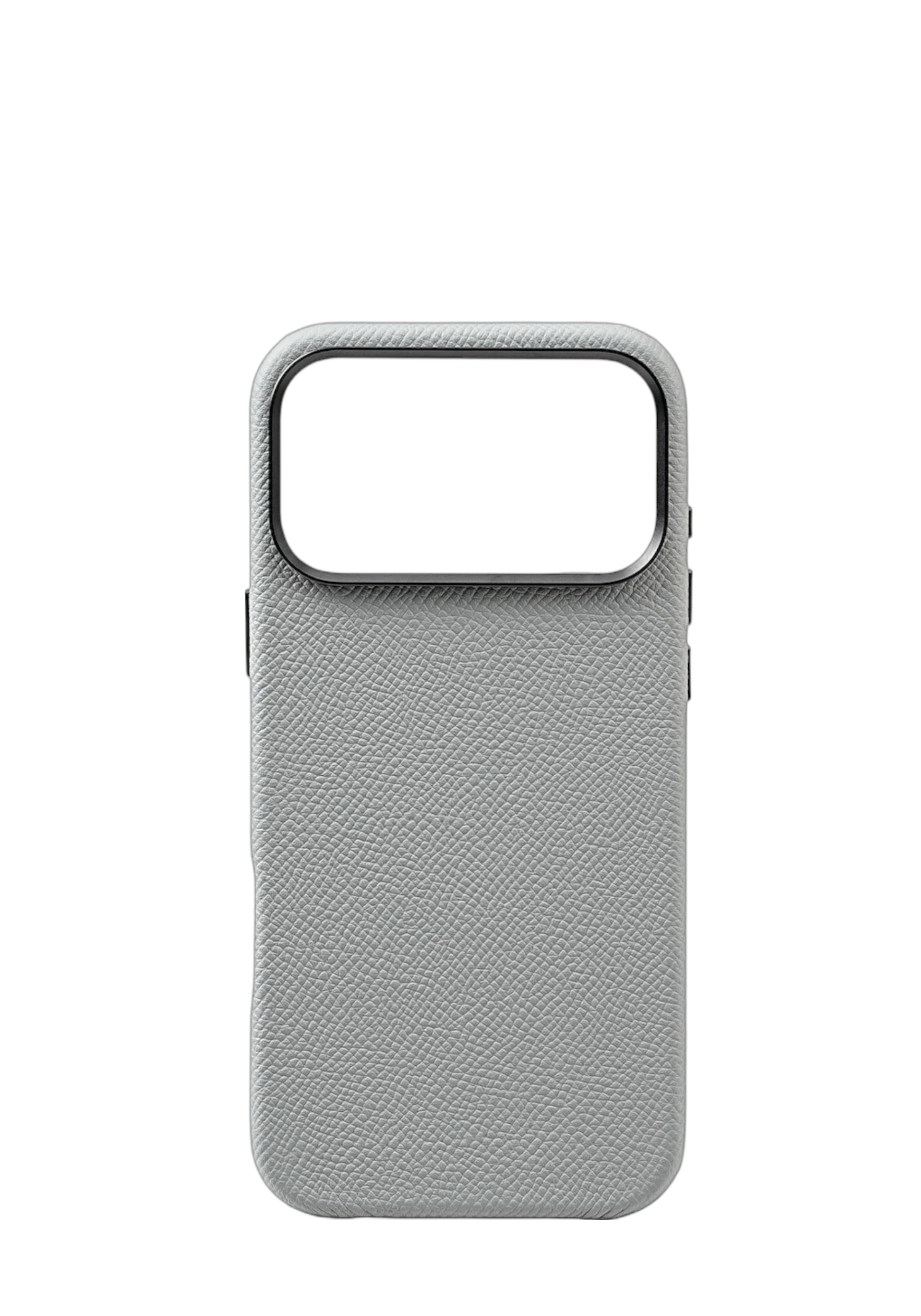 Grey Epsom Leather Strapless Case