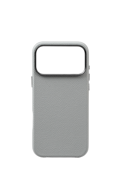 Grey Epsom Leather Strapless Case