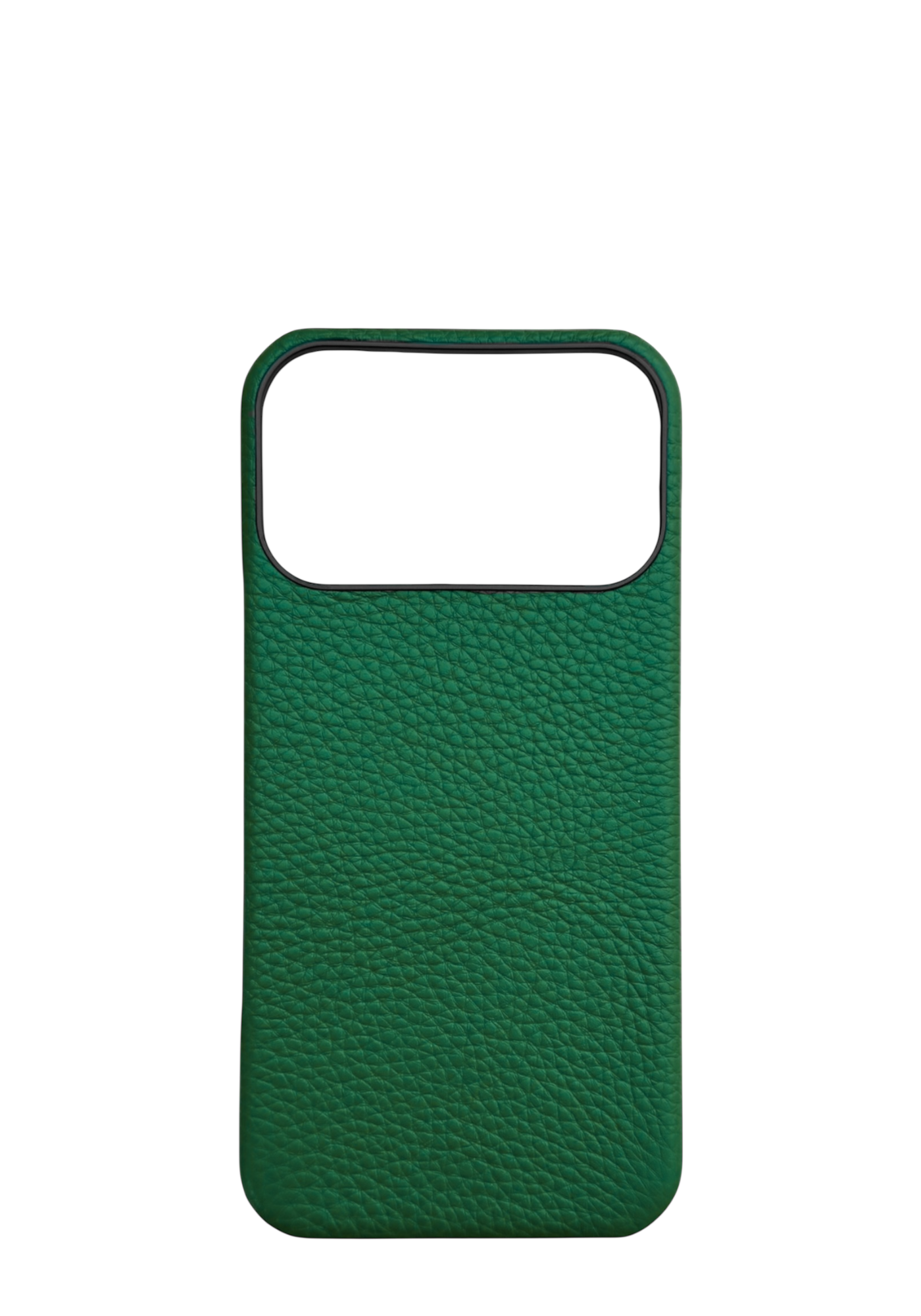 Green Togo leather Strapless Case