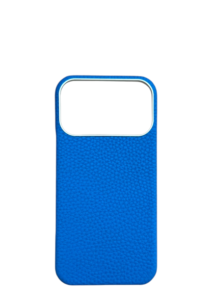Blue Togo leather Strapless Case