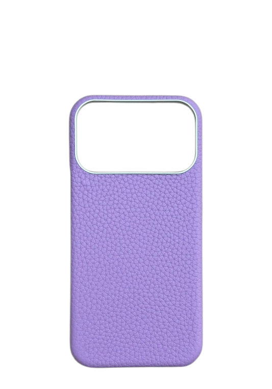 Lavender Purple Togo leather Strapless Case