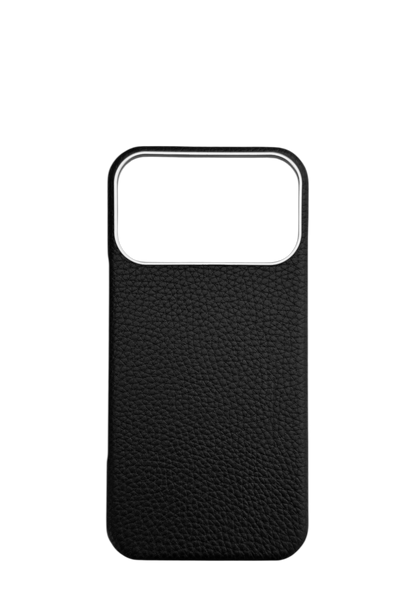 Black Togo leather Strapless Case