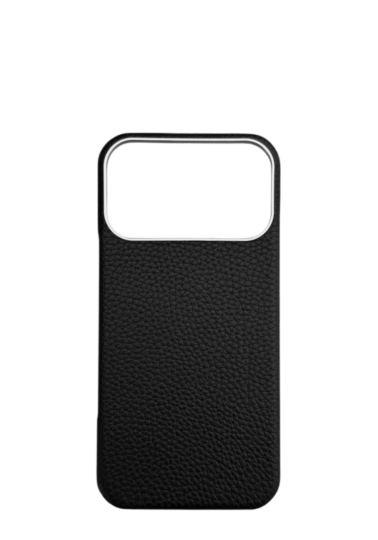 Black Togo leather Strapless Case