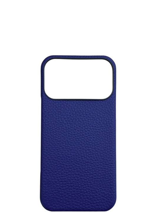 Navy Togo leather Strapless Case