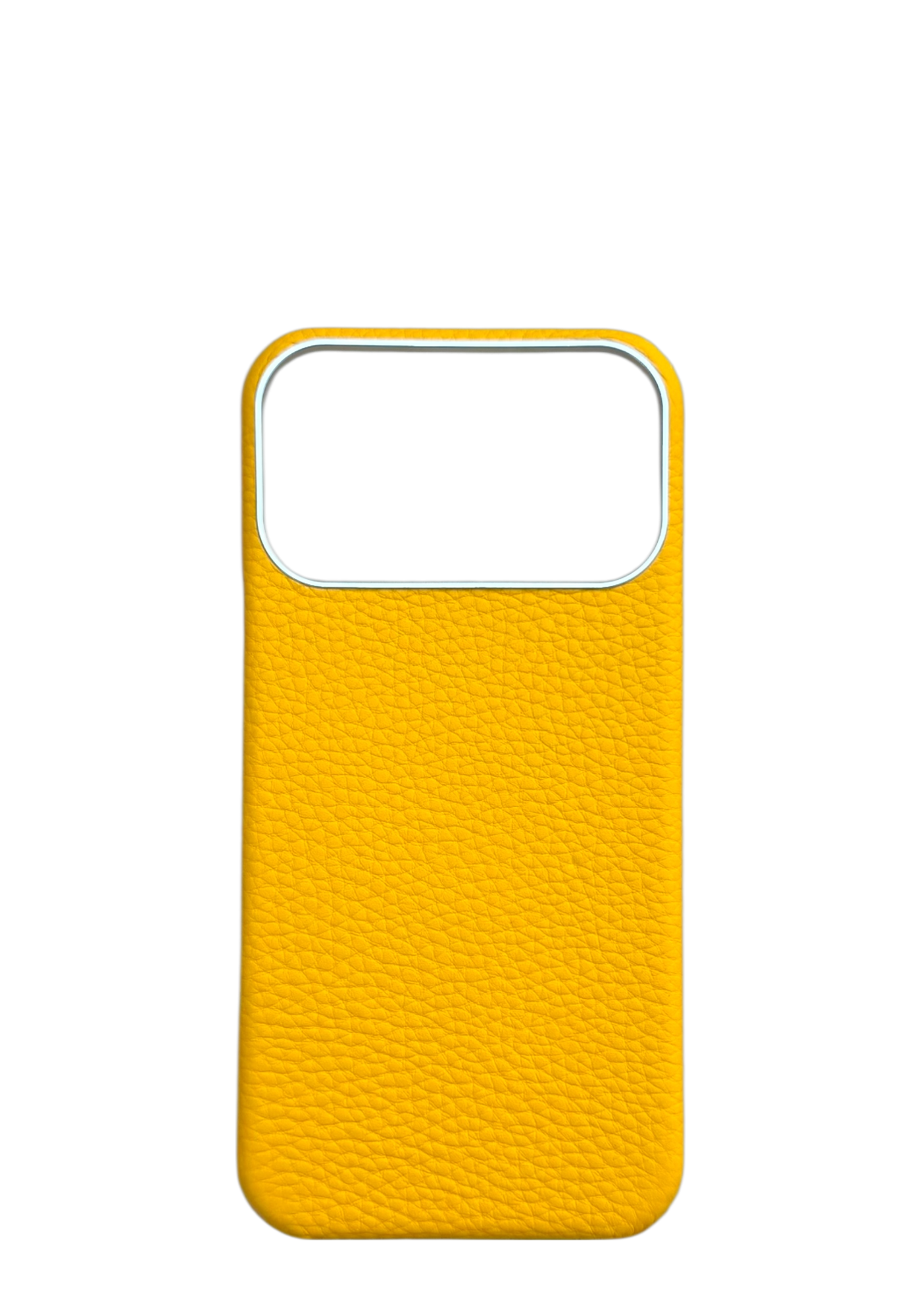 Yellow Togo leather Strapless Case