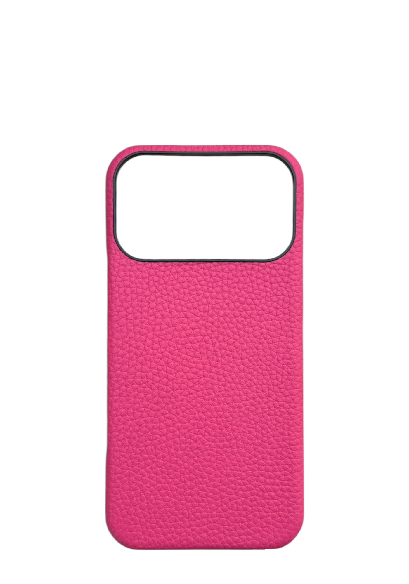 Fuchsia Togo leather Strapless Case