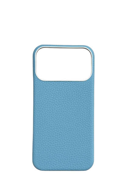 Sky Blue Togo leather Strapless Case