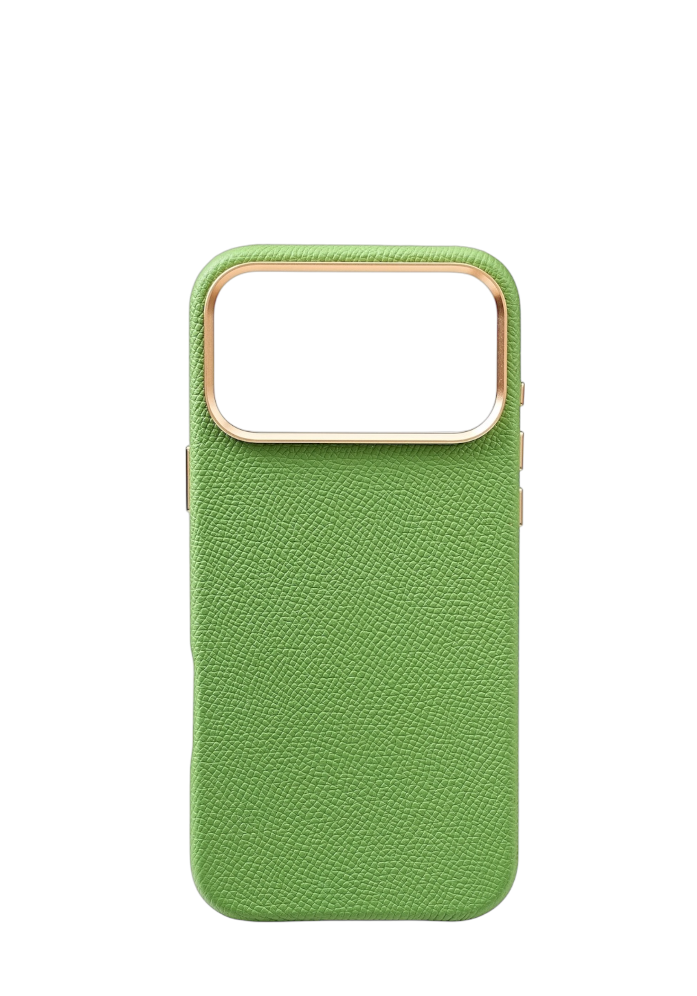 Lime Green Epsom Leather Strapless Case