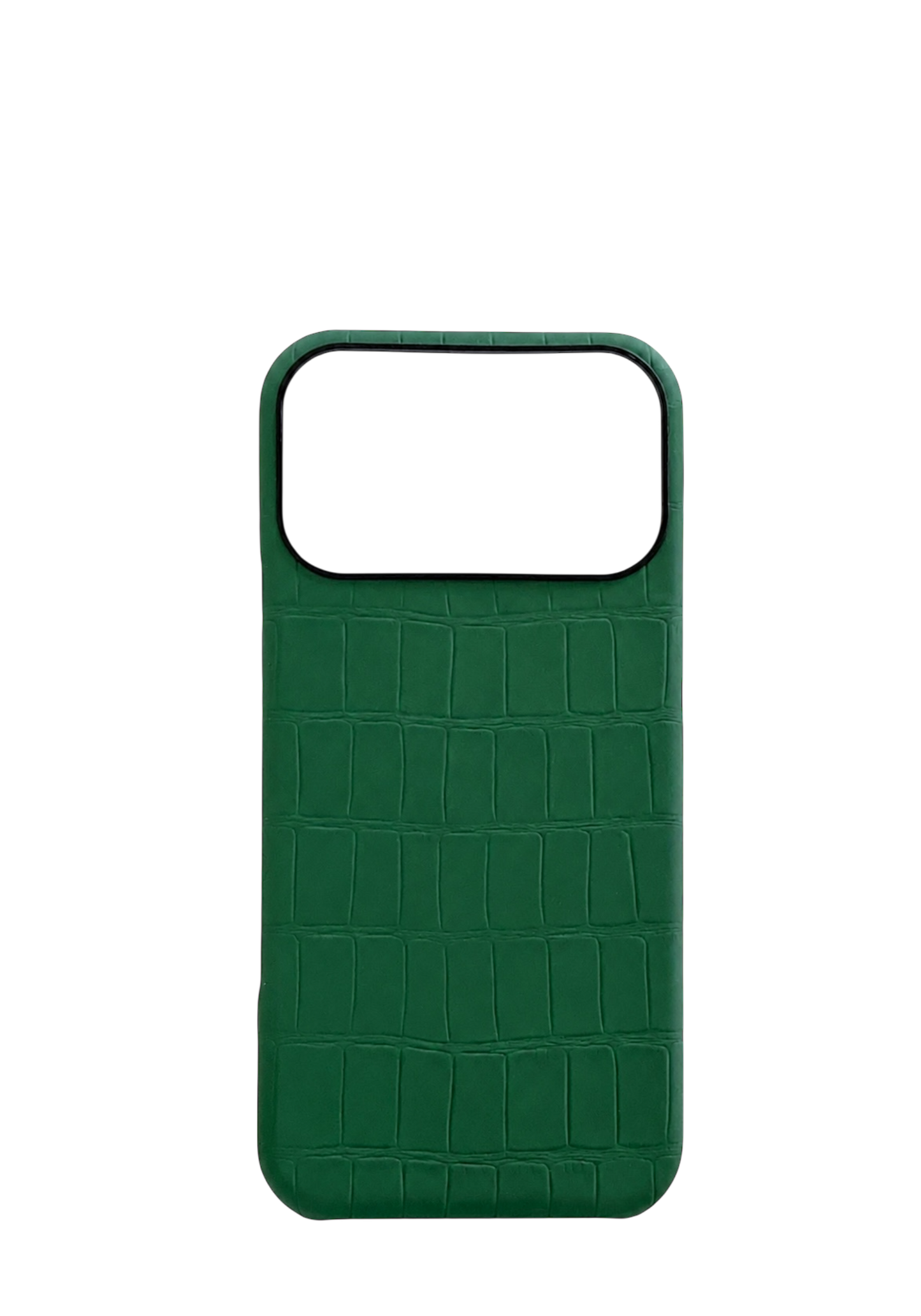 Green Embossed Crocodile Strapless Case