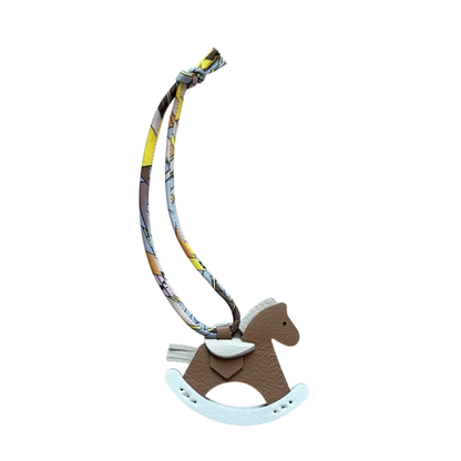 Rocking Horse Leather Charm