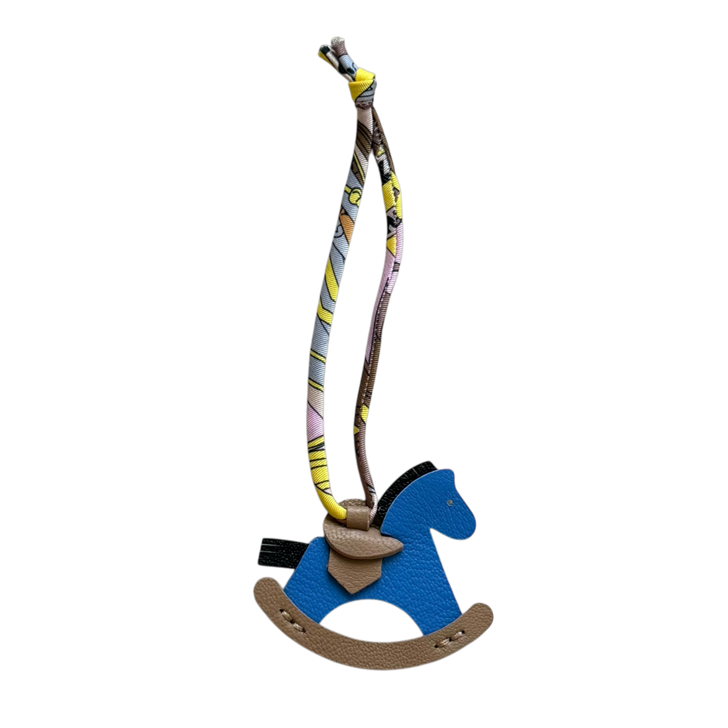 Rocking Horse Leather Charm