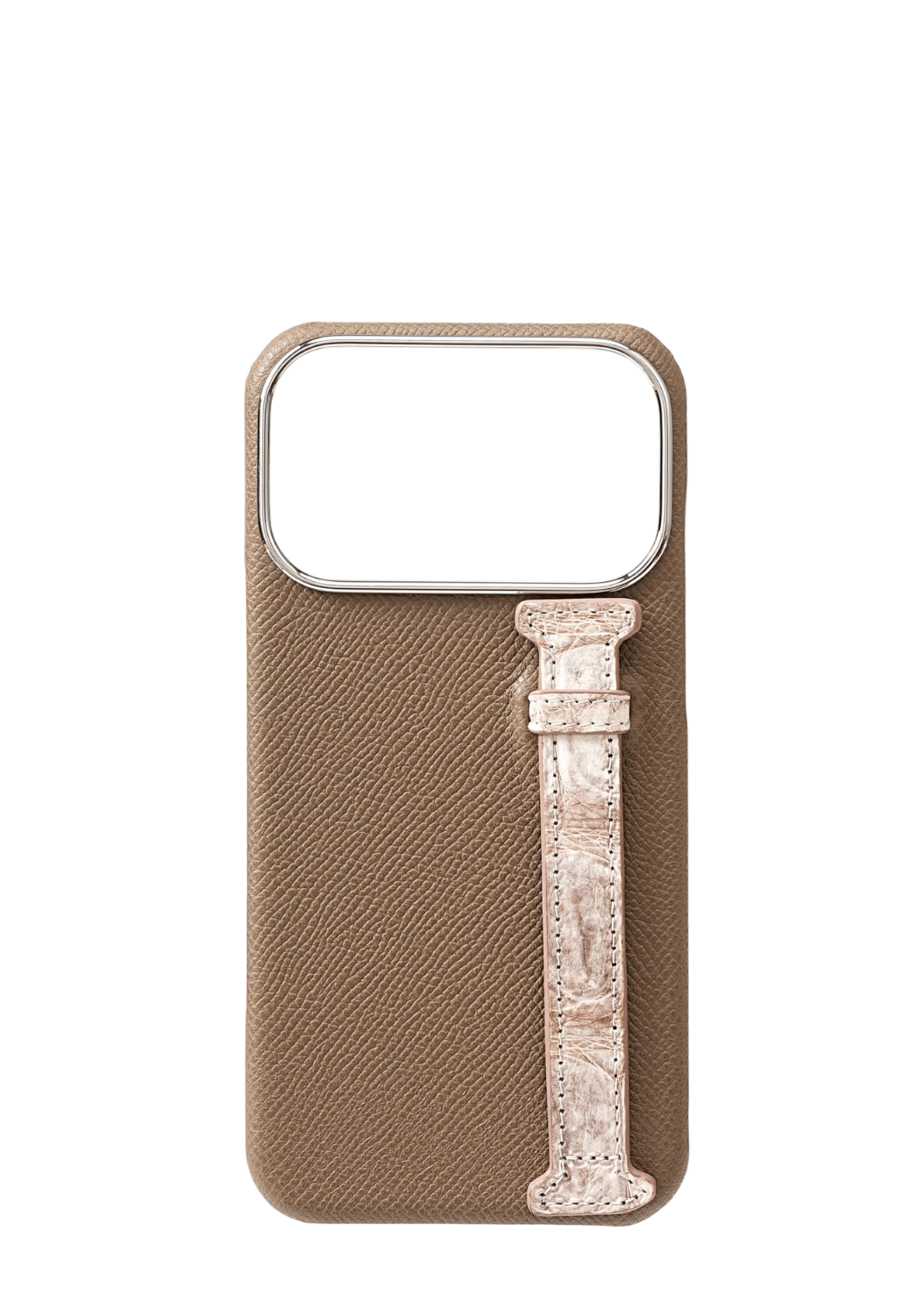 Etoupe Himalayan Genuine Crocodile Strap Case