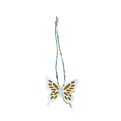 Butterfly Leather Charm