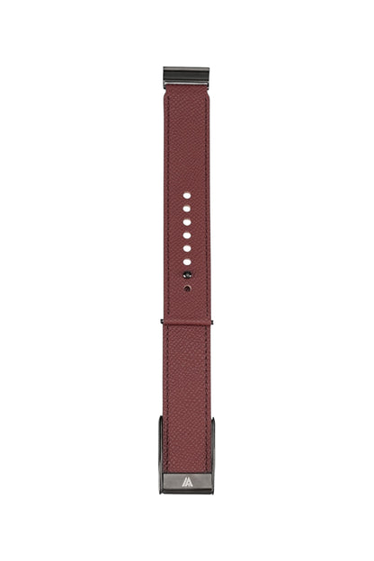 Maroon Epsom Whoop 5.0 & MG Strap