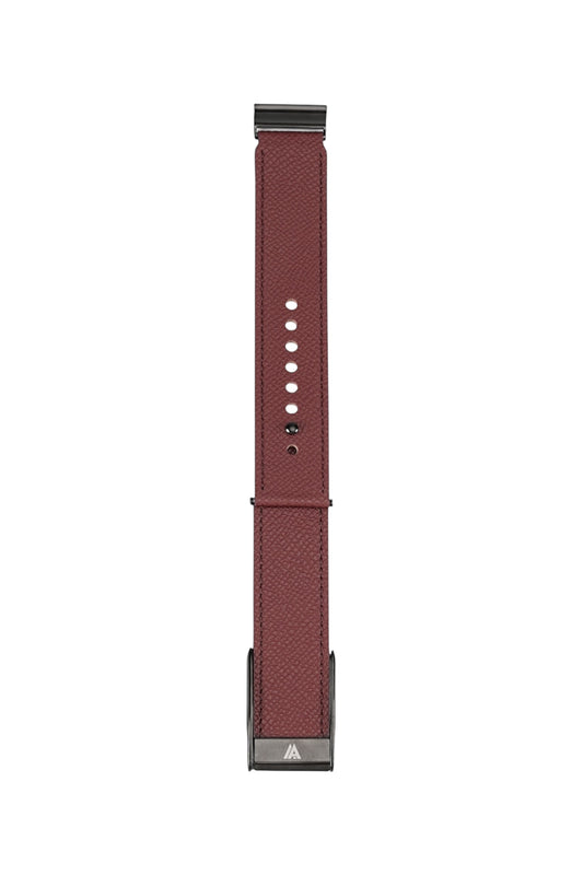 Maroon Epsom Whoop 5.0 & MG Strap