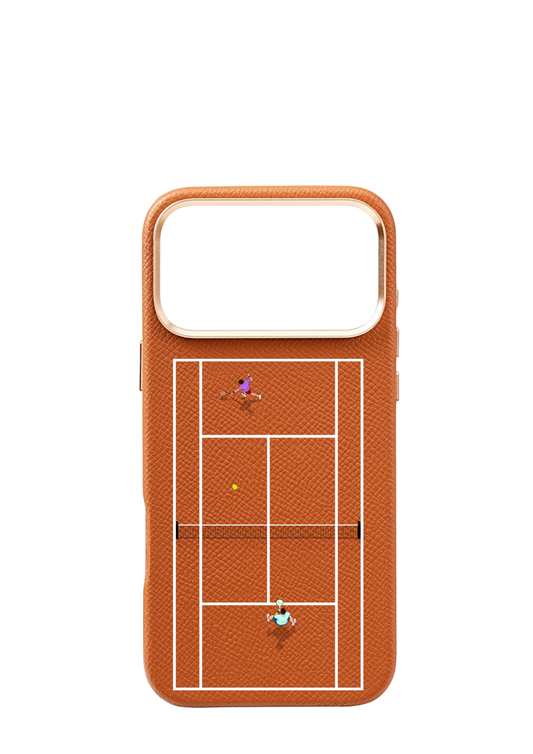 Brown Epsom Strapless - Tennis