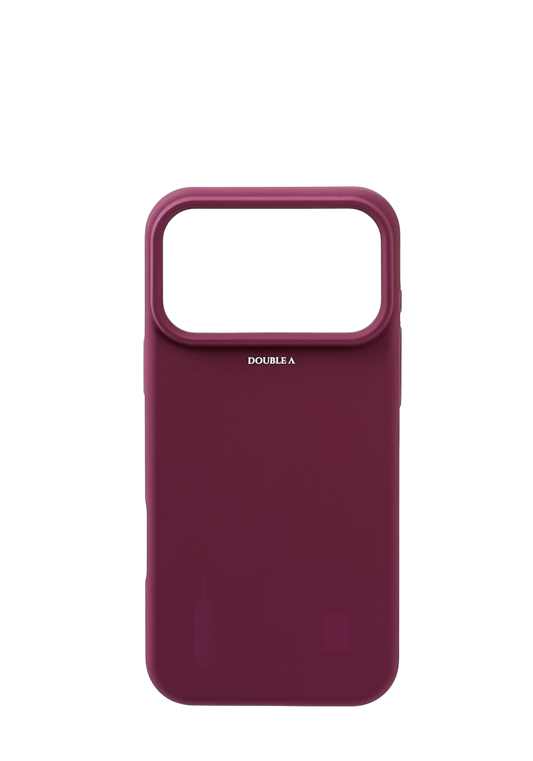 Maroon Silicone Case