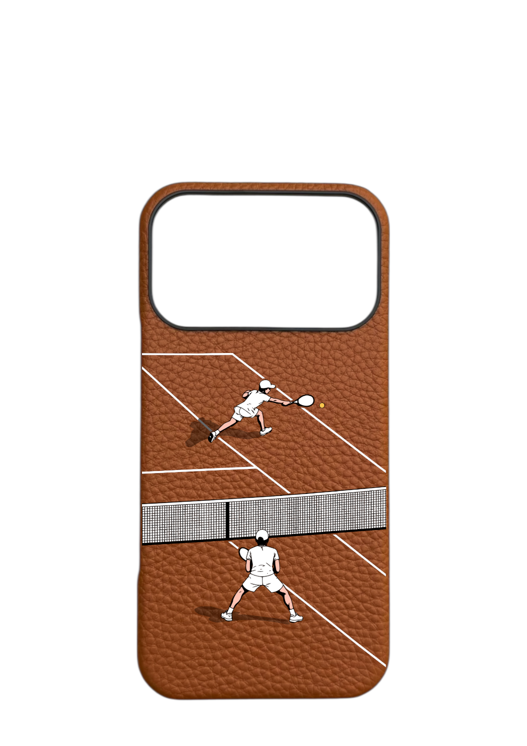 Brown Togo Strapless - Tennis