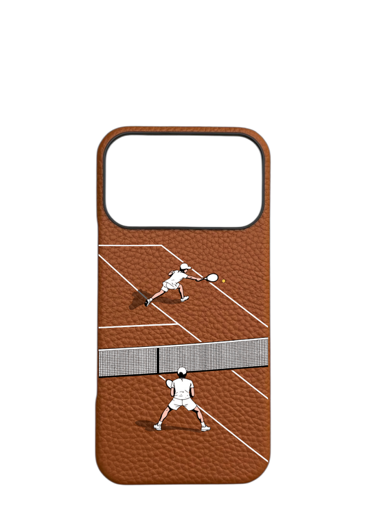 Brown Togo Strapless - Tennis