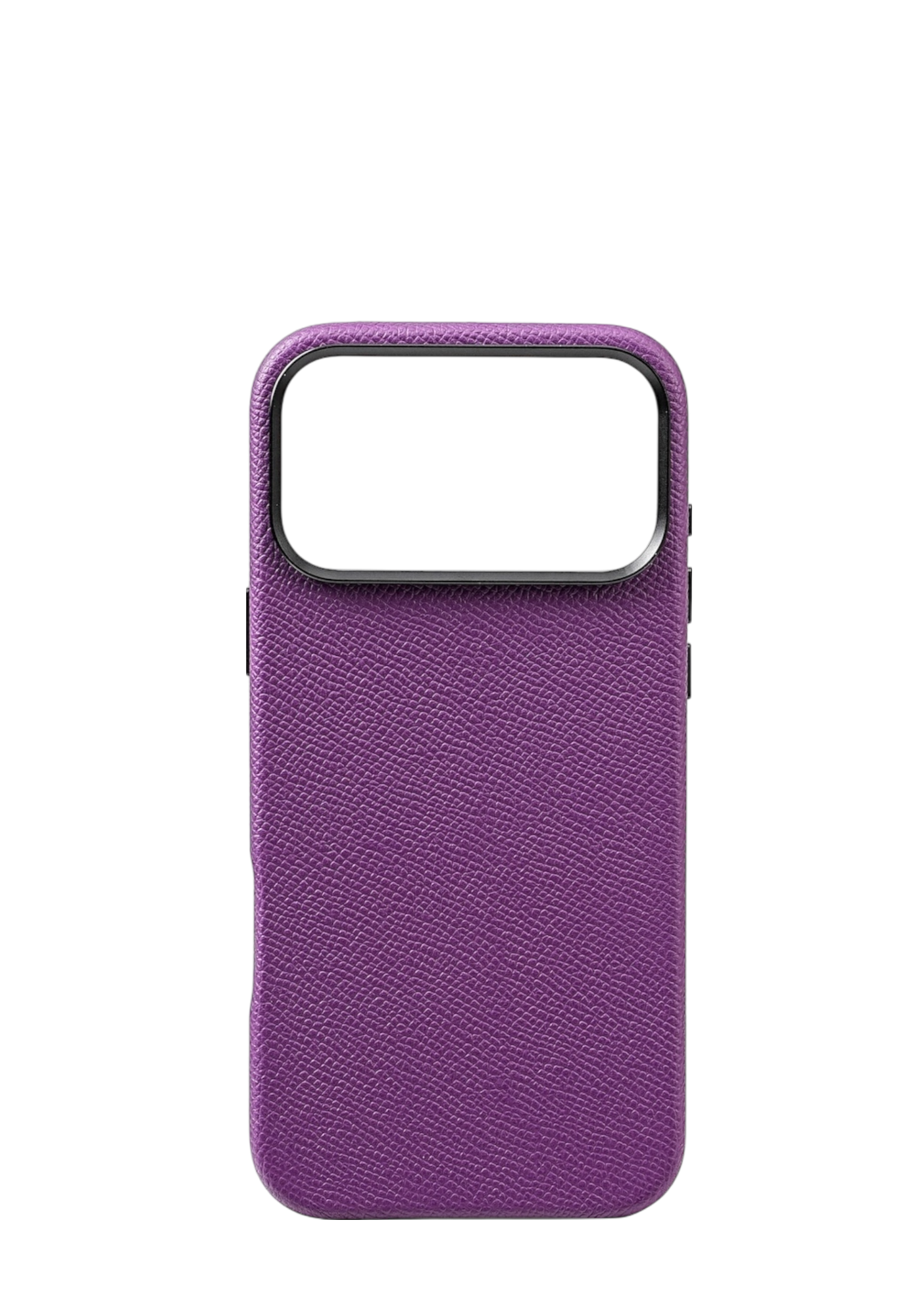 Purple Epsom Leather Strapless Case