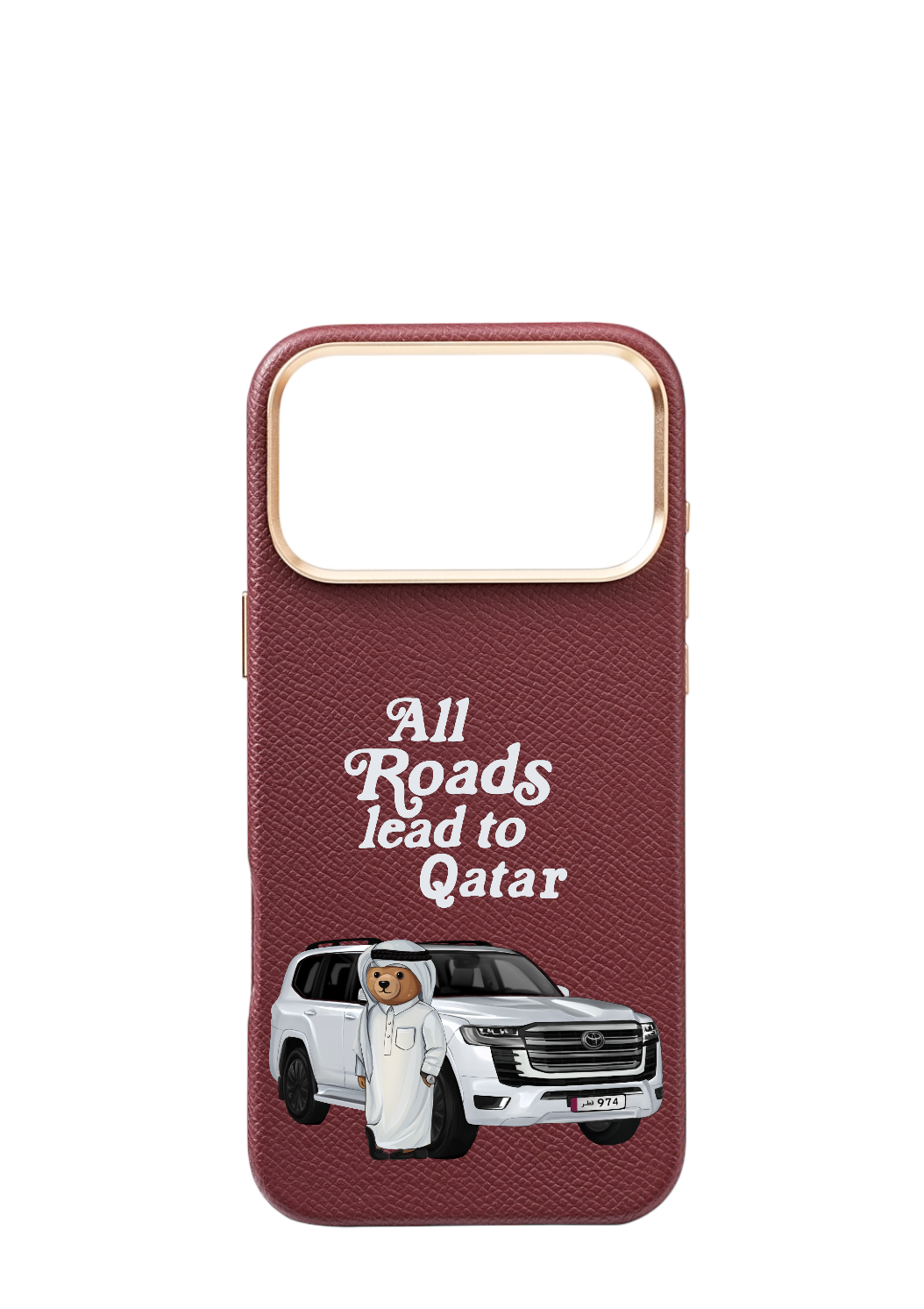 Maroon Epsom Strapless - Qatar Boys