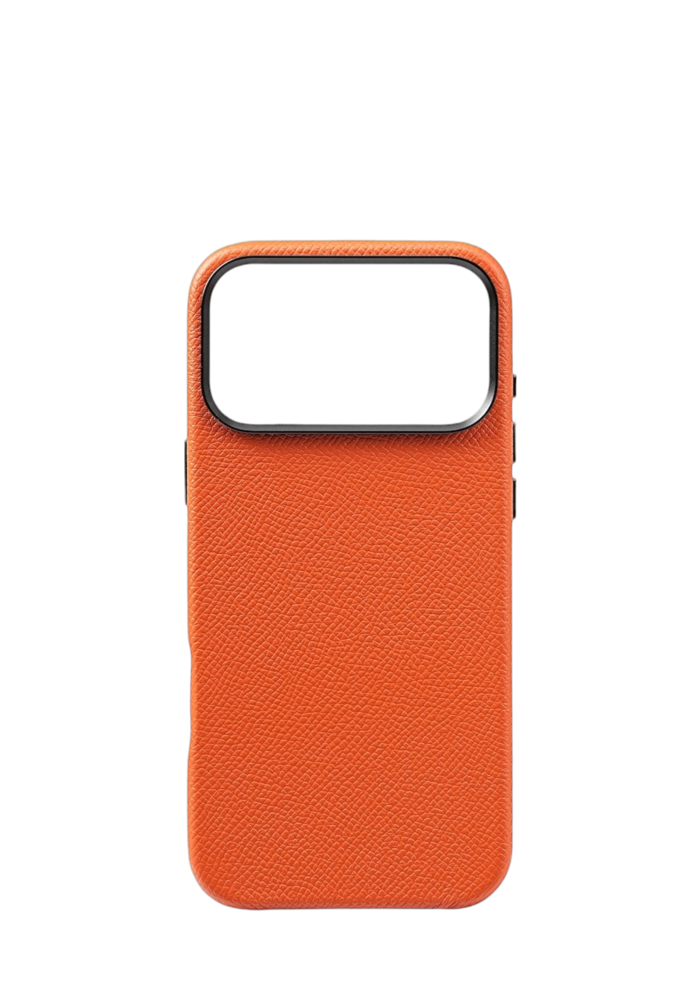 Orange Epsom Leather Strapless Case