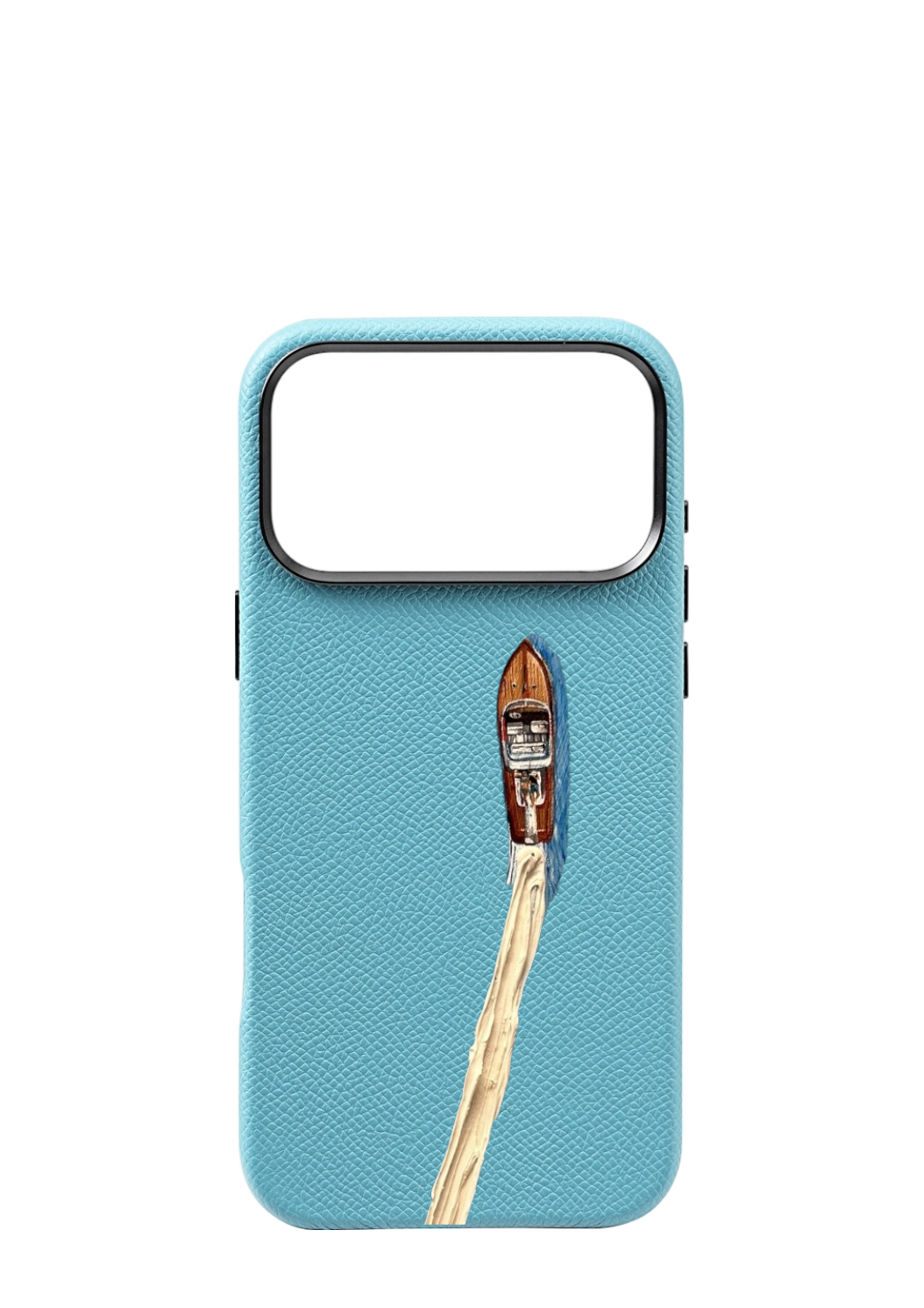 Sea Blue Epsom Strapless - Boat