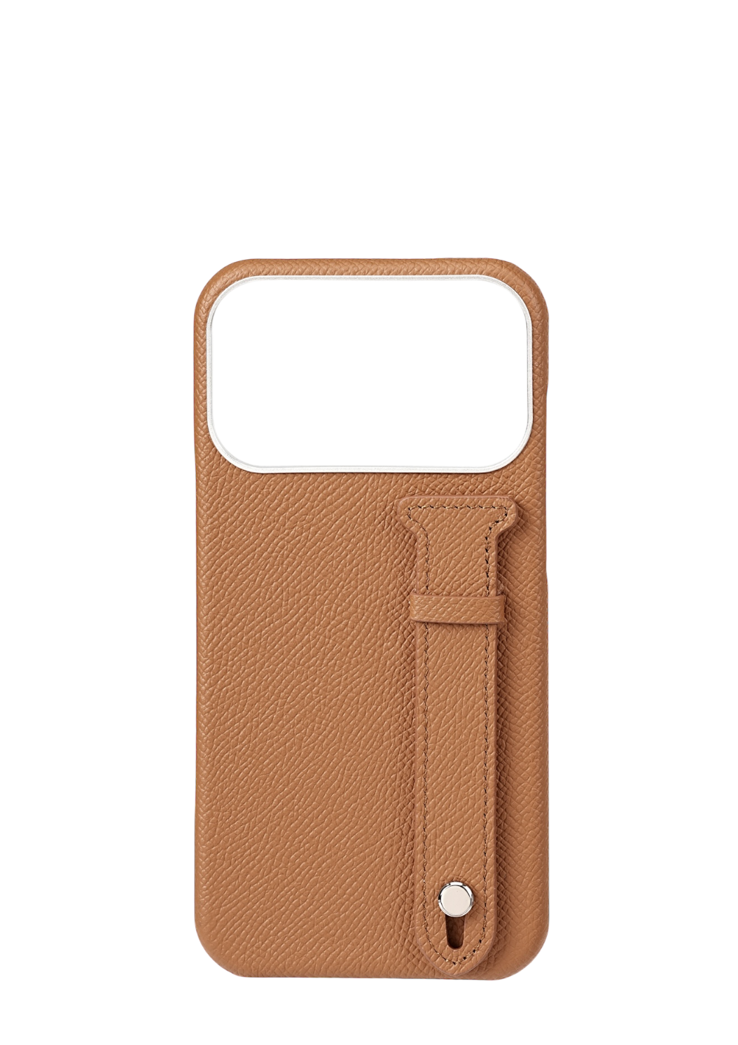 Brown Epsom Leather Strap Case