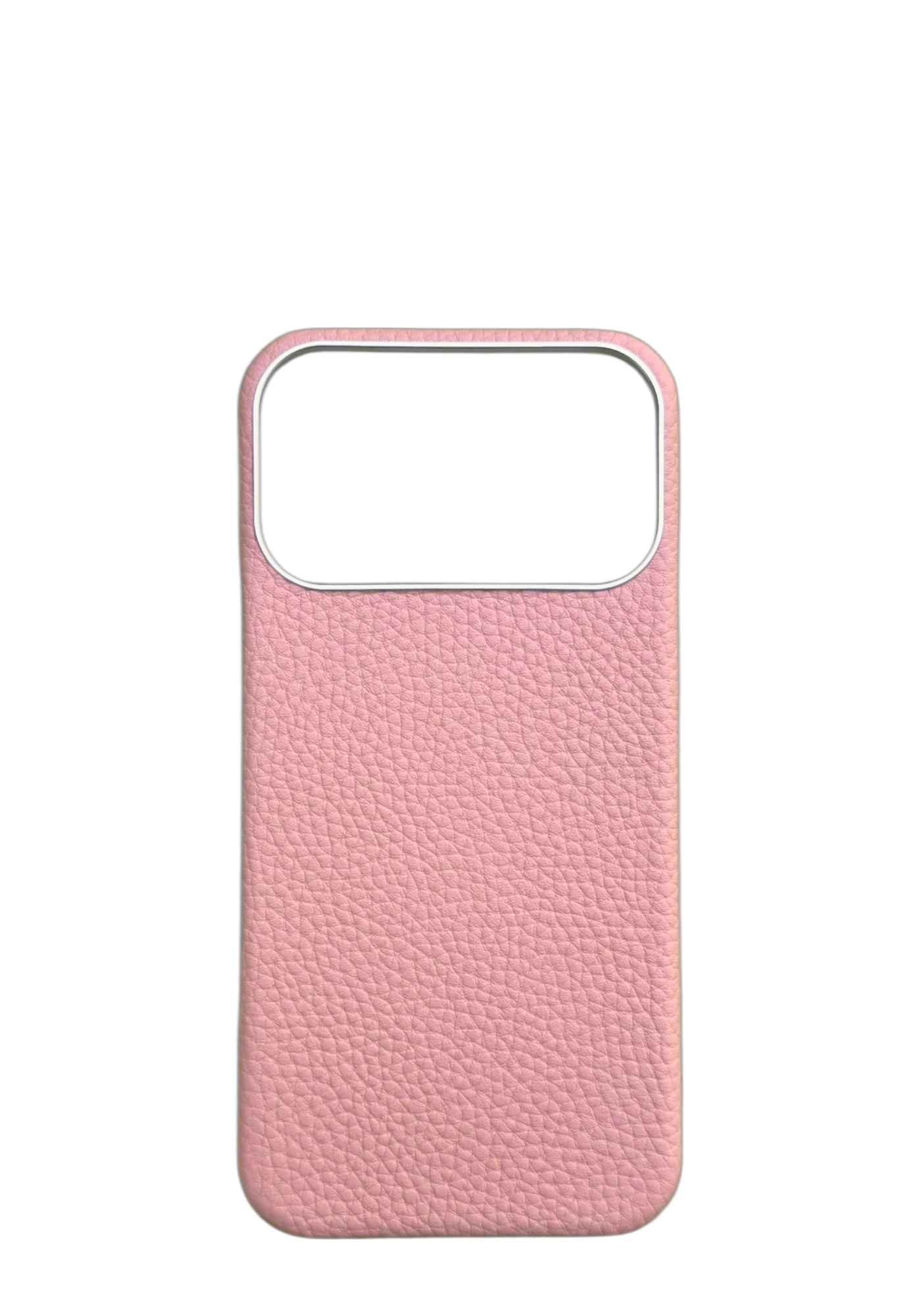 Pink Togo Leather Strapless Case