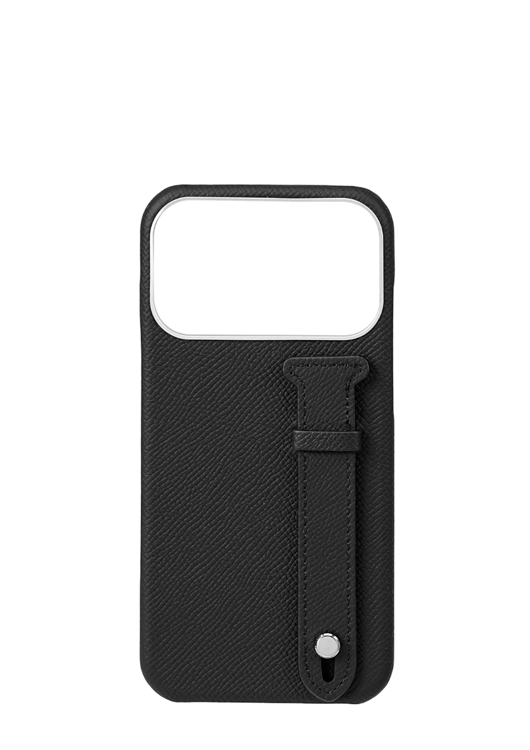 Black Epsom Leather Strap Case